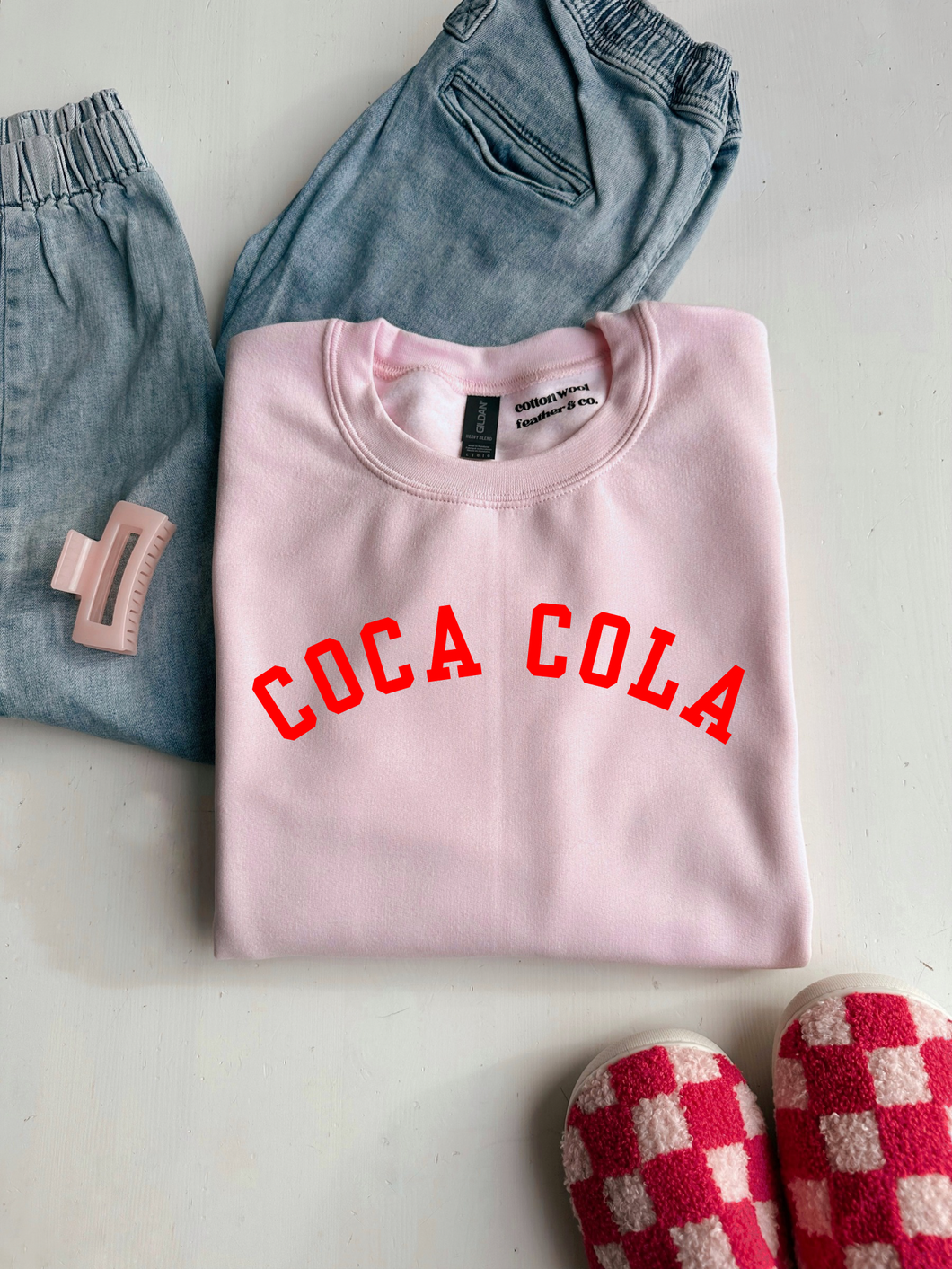 PINK COCA COLA CREW