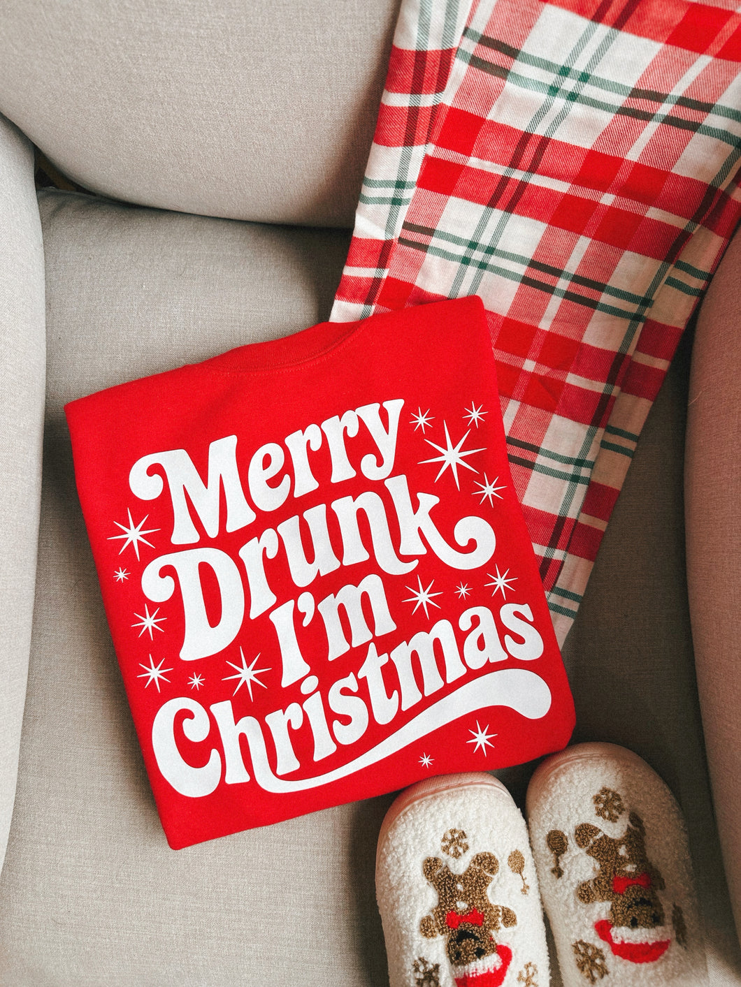 Merry Drunk I'm Christmas Crew