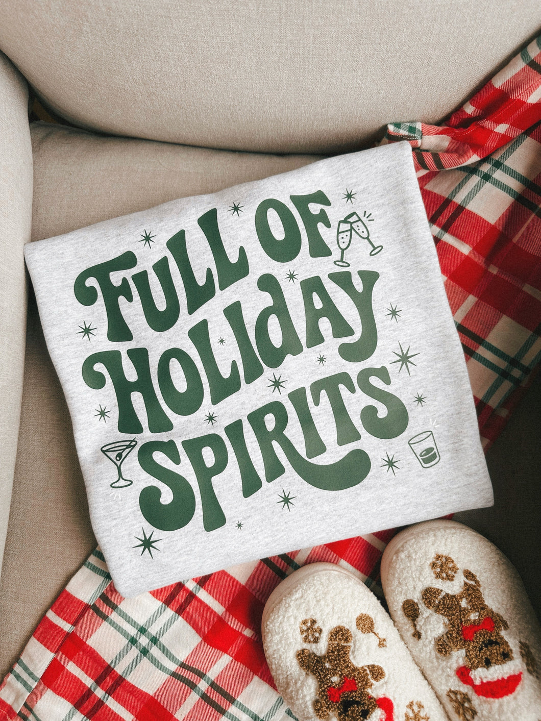 Full of Holiday Spirits Crew