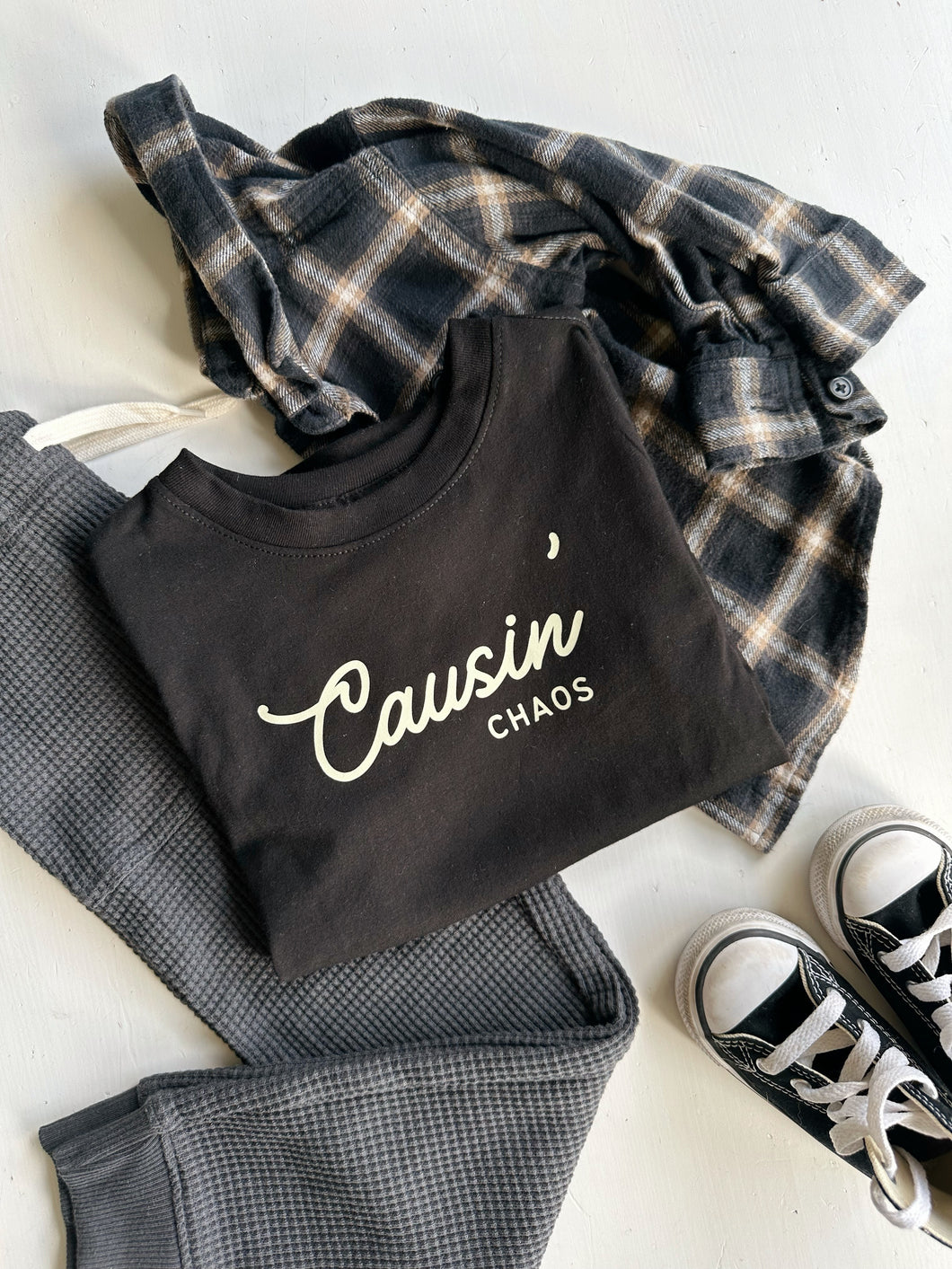 Toddler/Youth Causin' Chaos Tshirt