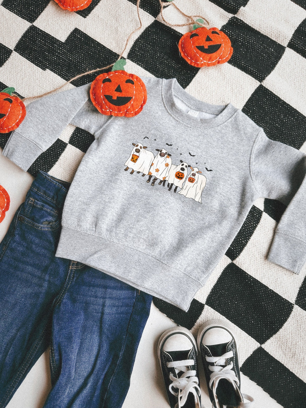 Kids Halloween Cows