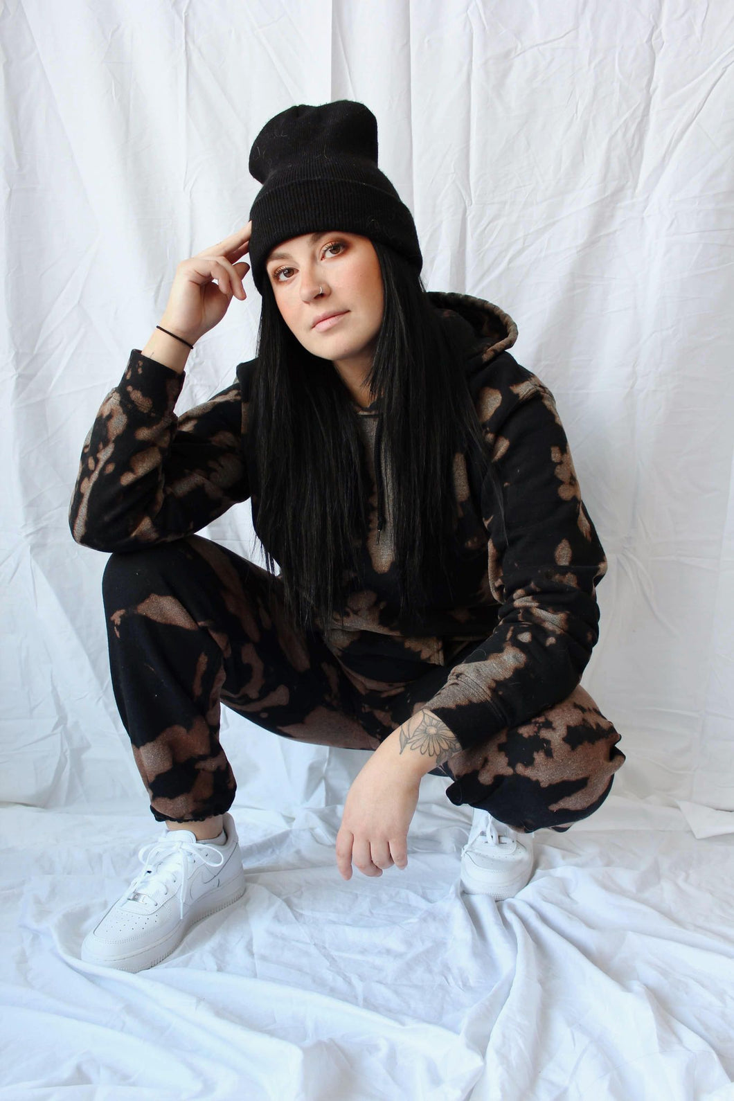 Reverse Dye Jogger Set